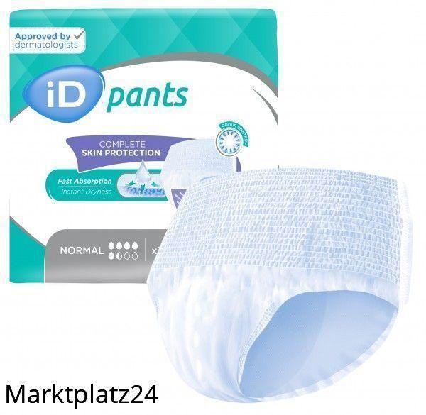 iD Pants Fit & Feel, M, Normal, hellblau, Cotton Feel, 12 St/Btl. - Marktplatz24