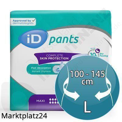 iD Pants Maxi, Gr.L, lila, 10 St/Btl. - Marktplatz24