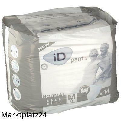iD Pants Normal, Gr.M, grau, 14 St/Btl. - Marktplatz24