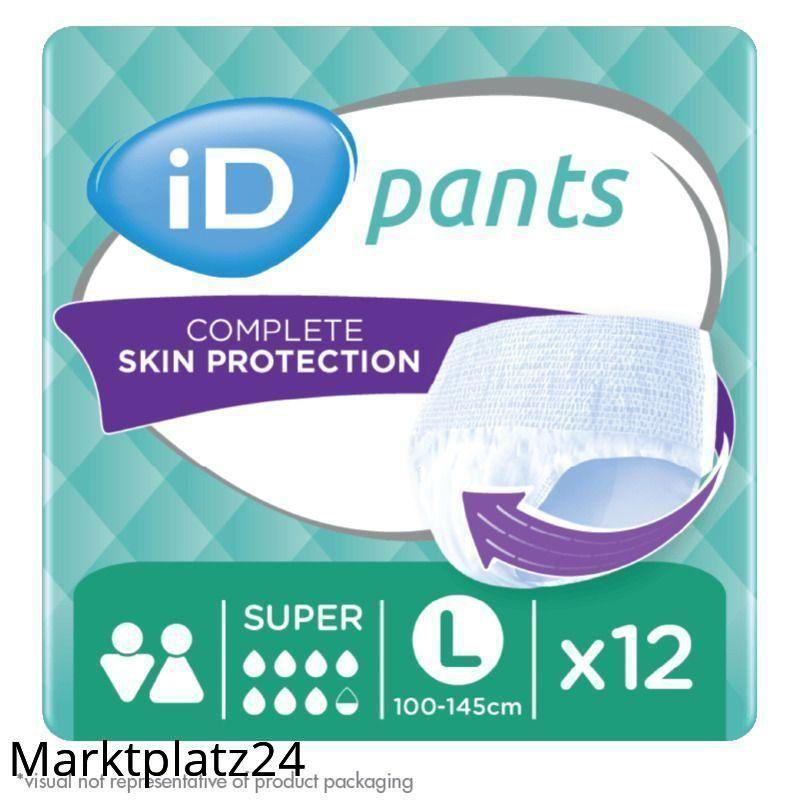 iD Pants Super, Gr.L, grün, 12 St/Btl. - Marktplatz24