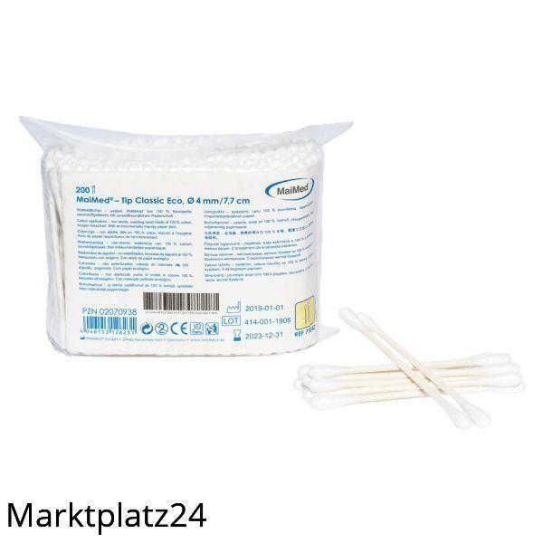 MaiMed-Tip Classic ECO, Wattestäbchen, 200 St/Btl. - Marktplatz24