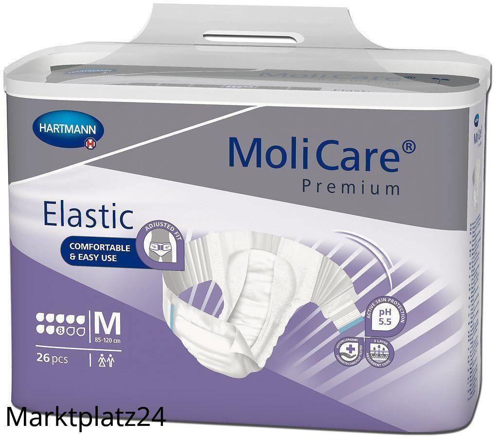 MoliCare Premium Elastic, 8 Tropfen, Gr. M, 26 St/Btl. - Marktplatz24