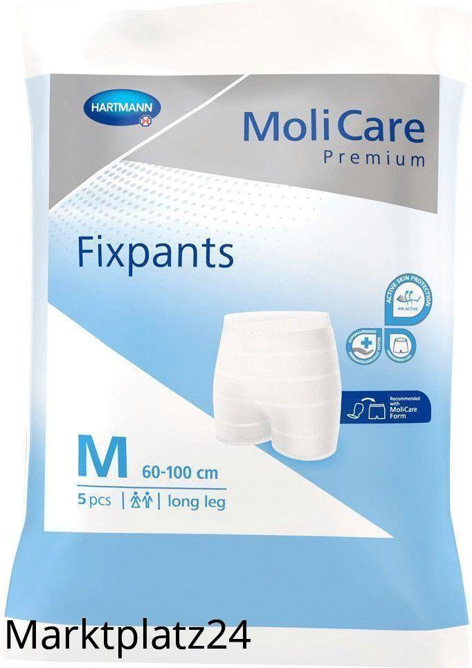 MoliCare Premium Fixpants, Gr.M, blau, langes Bein, 25 St/Btl. - Marktplatz24