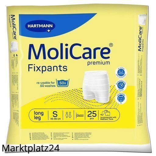 MoliCare Premium Fixpants, Gr.S, gelb, langes Bein, 25 St/Btl. - Marktplatz24