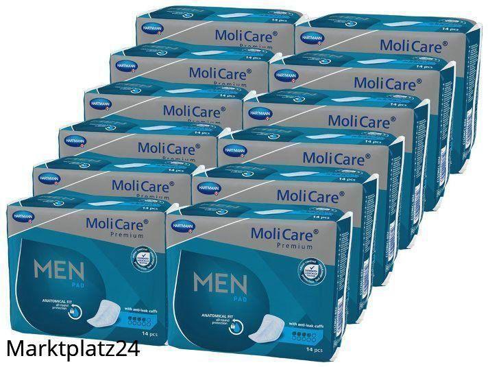 MoliCare Premium MEN PAD, 4 Tropfen, 14 St/Btl. - Marktplatz24