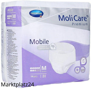 MoliCare Premium Mobile, 8 Tropfen, Gr. M, 14 St/Btl. - Marktplatz24
