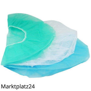 PP-Baretthauben, weiÃ¡, Durchmesser 52cm, 100 St/Btl, - Marktplatz24