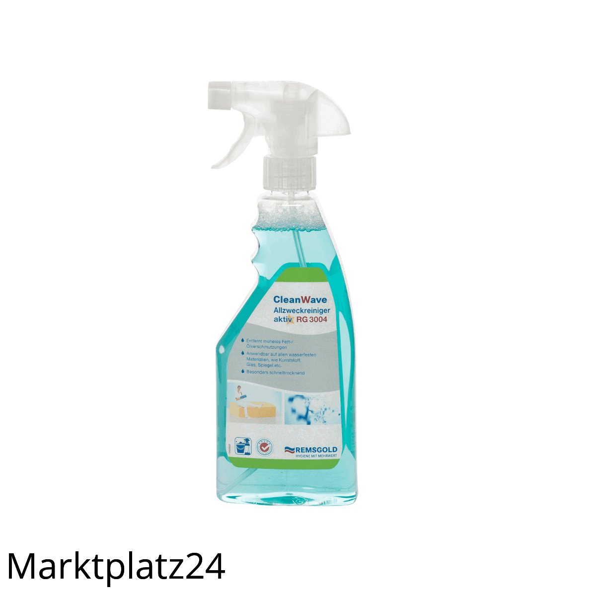 CLW Allzweckreiniger, aktiv, RG 3004, 500ml Flasche - Marktplatz24