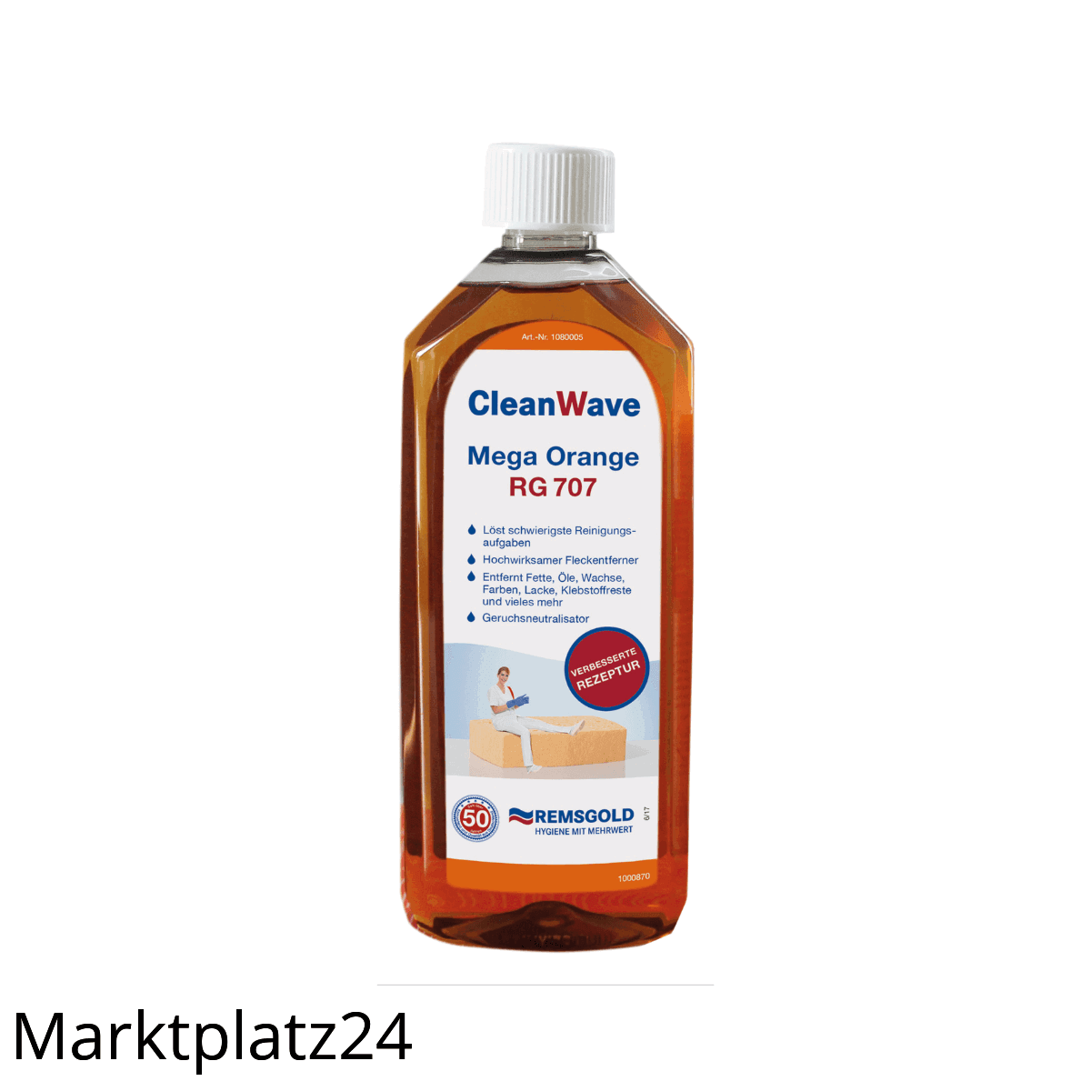 CLW Mega Orange RG 707, 500ml Flasche - Marktplatz24