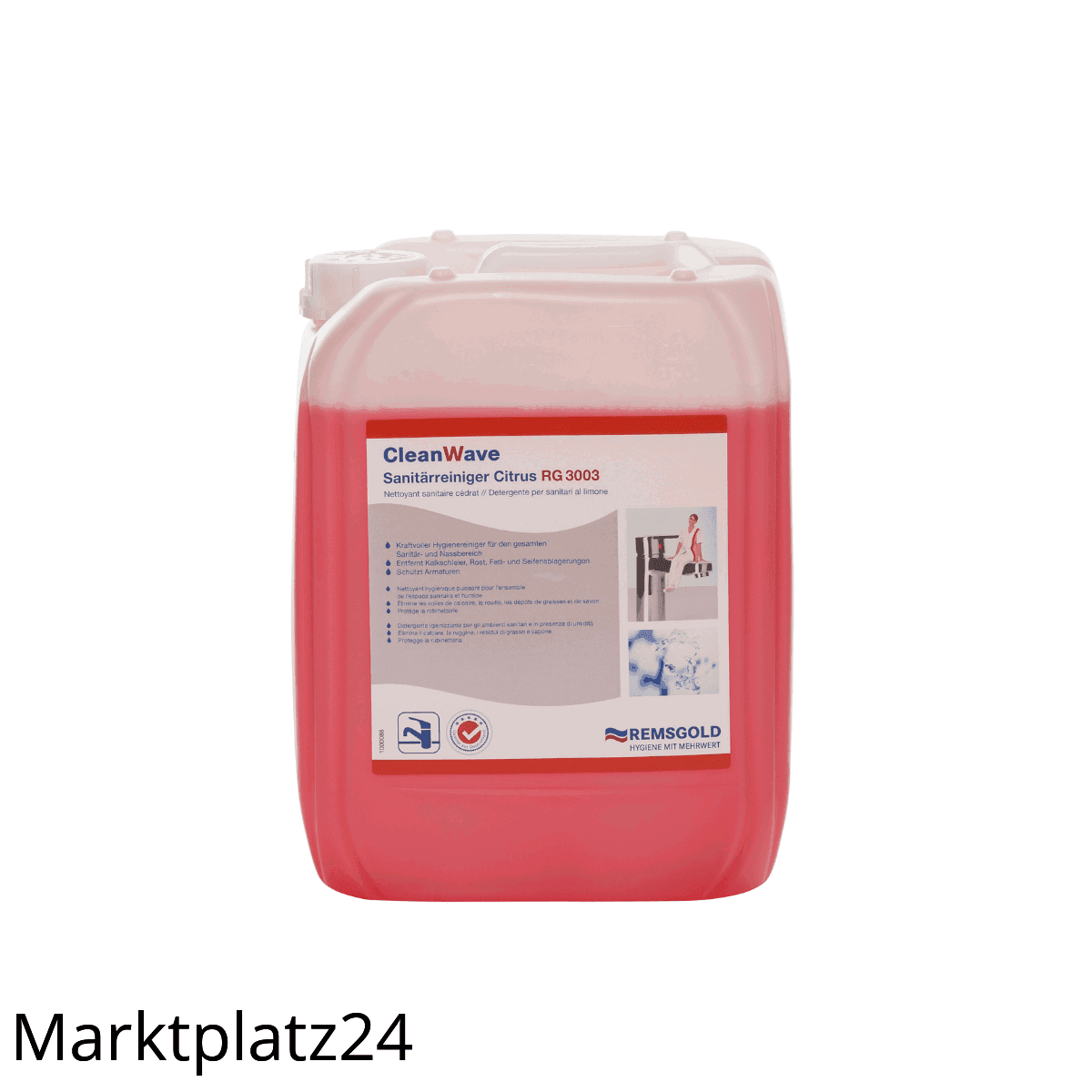 CLW Sanitärreiniger Citrus, RG 3003, 10kg Kanister - Marktplatz24
