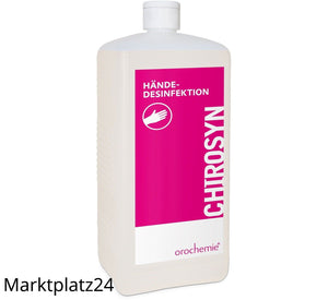 Chirosyn Händedesinfektion, 1L Flasche - Marktplatz24