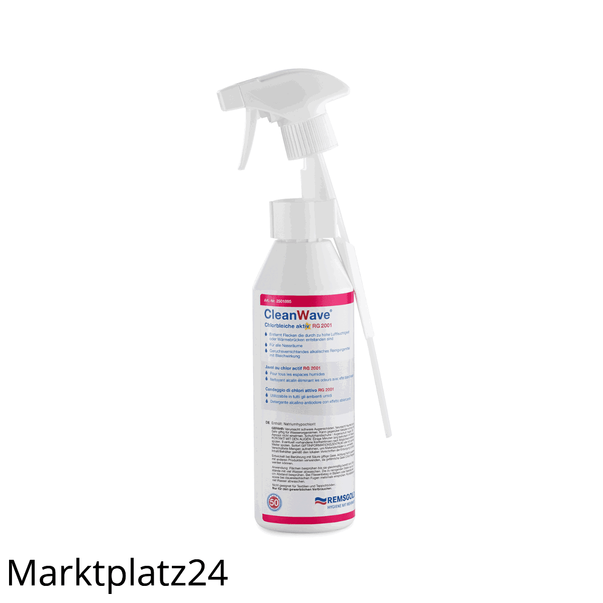 Chlorbleiche Aktiv RG 2001, 500ml Flasche - Marktplatz24