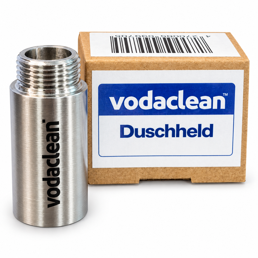 Duschheld | Für eine Dusche ohne Kalkflecken und spürbar weiches Duschwasser für Haut