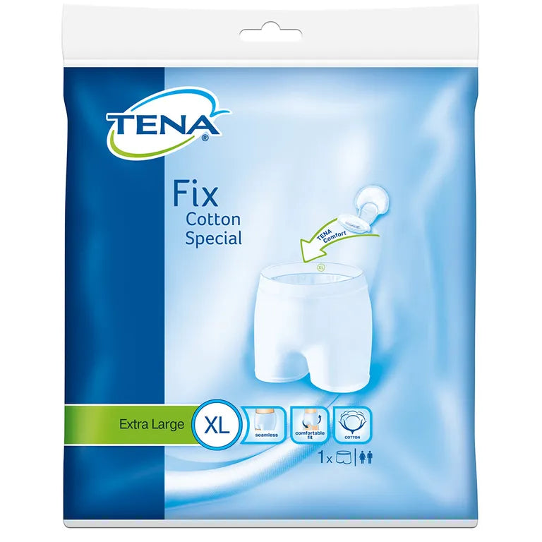 TENA Fix Cotton Special Fixierhose in Größe XL.