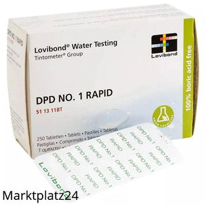 DPD-Reagenztabletten - Nr. 1, 250 Stück Packung - Marktplatz24
