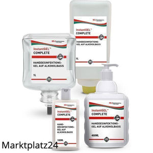 Deb InstantGel Complete, mit Pumpe, 400ml Flasche BAuA-Reg-Nr.: N-72594 - Marktplatz24
