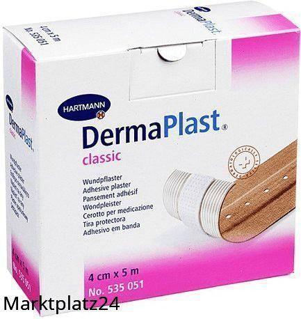 DermaPlast classic, 5mx4cm, 1 Rolle - Marktplatz24