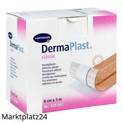 DermaPlast classic, 5mx6cm, 1 Rolle - Marktplatz24