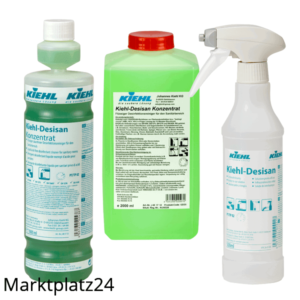 Desisan Konzentrat Leerflasche, 500ml Sprühflasche - Marktplatz24
