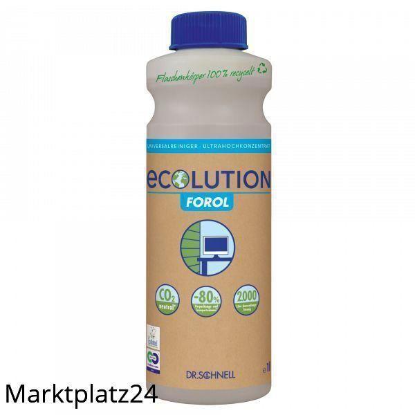 Ecolution Forol Ultrahochkonzentrat, 1L Flasche - Marktplatz24