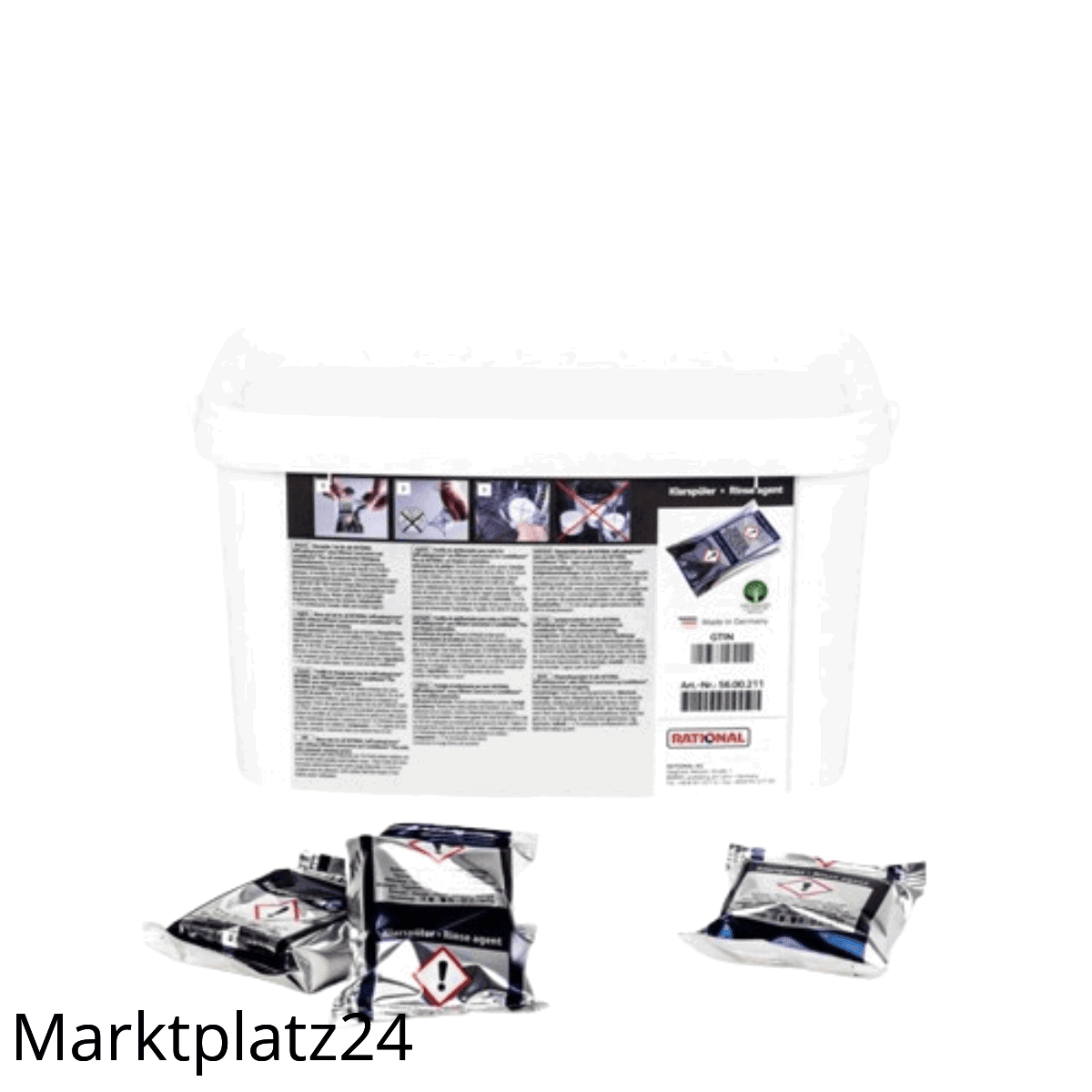 Rational Klarspüler Tabs, 50 Tabs/Eimer - Marktplatz24