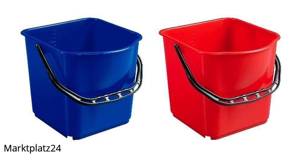 Eimer Kunststoff 25L, mit Kunststoff, blau, 1 St. - Marktplatz24