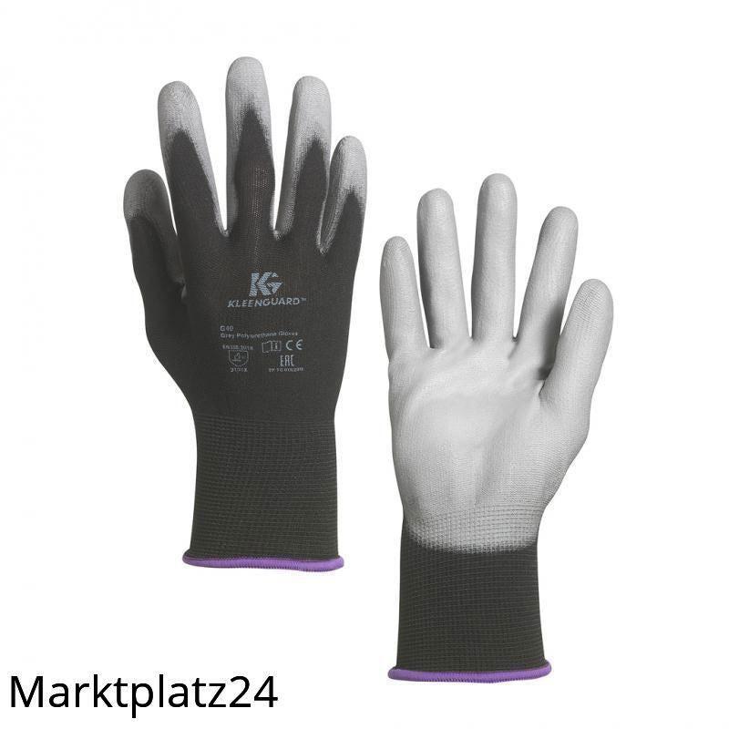 G40 Polyurethanbesch. Handschuhe, schwarz, Gr.10, 1Paar - Marktplatz24