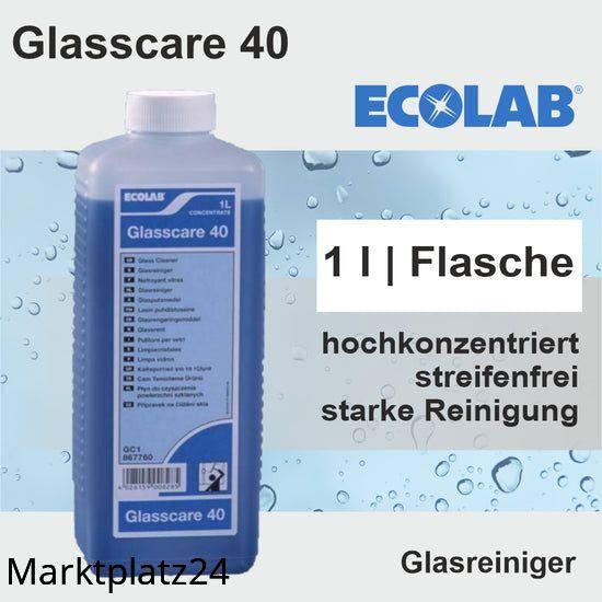 Glasscare 40, 1L Flasche - Marktplatz24