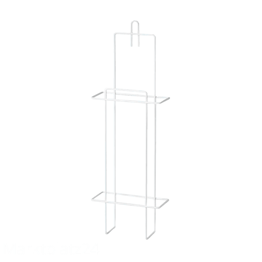 Halter fï¿½r Hygienebeutel aus Drahtgeflecht, kunststoffbeschichtet weiÃ¡, 13x38x5,5cm, 1 St, - Marktplatz24