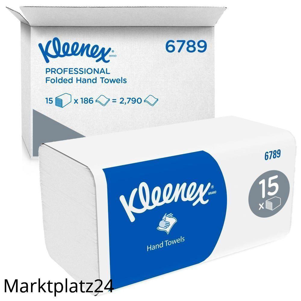 Handtuchpapier KLEENEX, 21,7x21cm, 2lg, 2790 Tü. - Marktplatz24