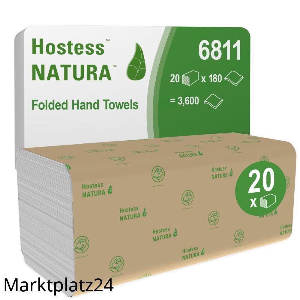 Handtuchpapier SCOTT Natura, 25x23cm, 2lg, weiß, 20x180 St. - Marktplatz24