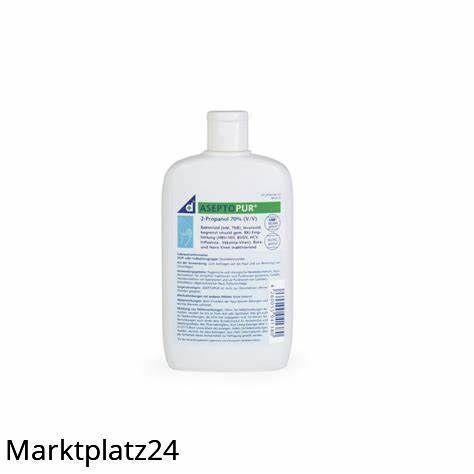 Aseptopur alkoholische, Hände-/Hautdesinfektion, 150ml Flasche - Marktplatz24