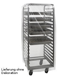 أغطية العربات، LDPE، شفافة، 950+750x1800 مم، 30my، فضفاضة، 100 قطعة/صندوق.