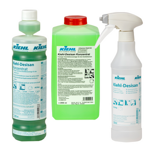 Leere 500ml Sprühflasche aus Kunststoff für Desisan Konzentrat zur Desinfektion von Oberflächen.