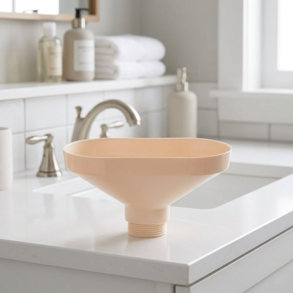Trichter Ablaufarmatur TRICHT 1 1/2 Zoll Edelstahl Robust & Hygienisch