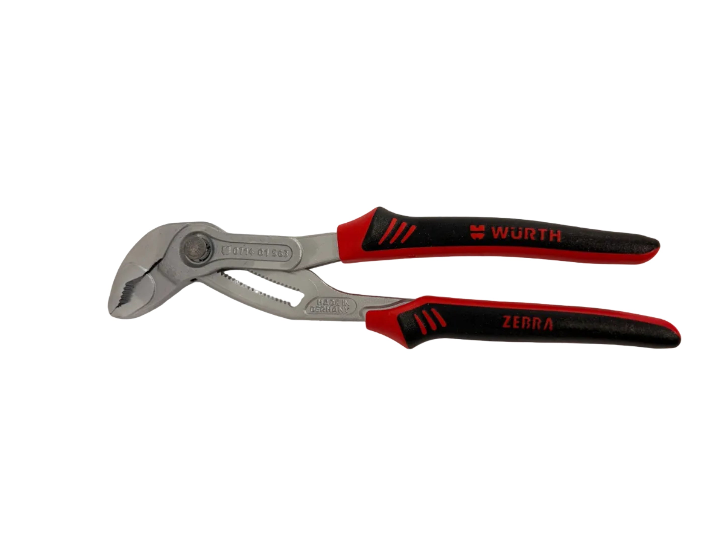Würth WAPUMPZANG-250MM Pumpenzange | 250 mm Stahl, Rutschfeste Griffe