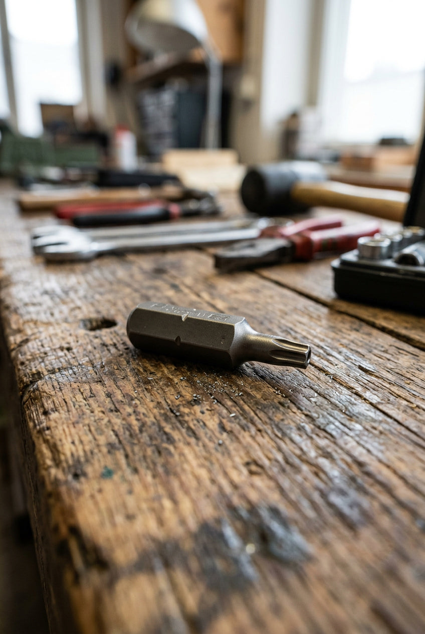 Bit TX C 6,3 (1/4 Zoll) mit Bohrung 1 Bit