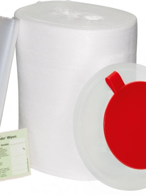 Desinfektion -Incidin Premium Tücher, HygPack, Deckel rot, 99 Tü/Ro.