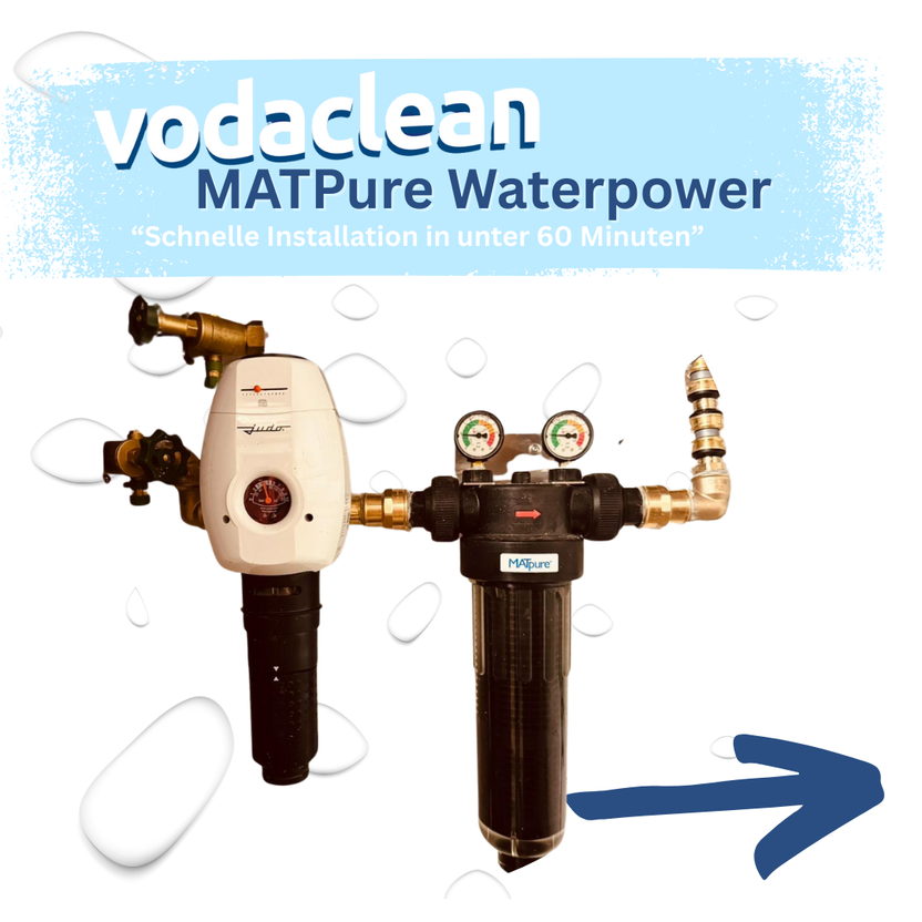 MATpure Waterpower - Physikalische Wasseraufbereitung für Gewerbe und Großimmobilien