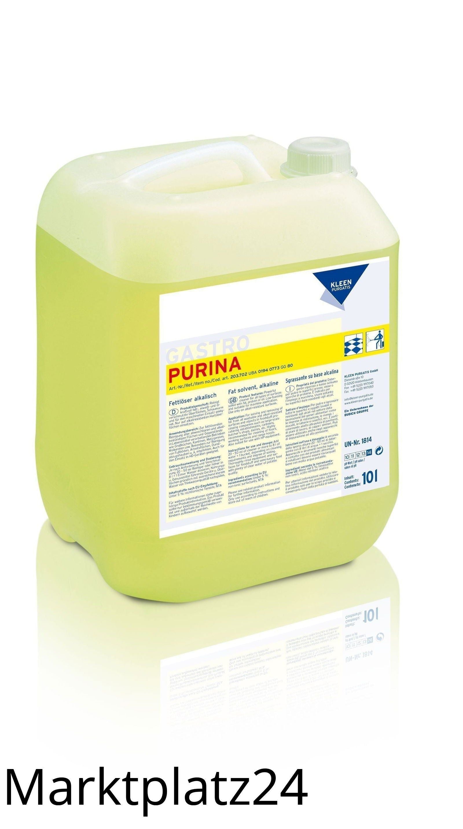 KP.PURINA Fettlöser, 10L Kanister - Marktplatz24