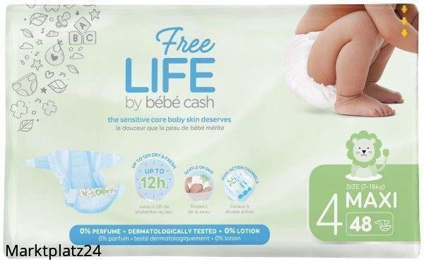 BBCash Freelife, Maxi, 7-14kg, grün, 2x48 St/Krt. - Marktplatz24