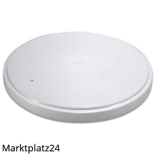 Deckel EPS für Suppenbehälter, FC12, 20 weiß, 12x50 St/Krt. - Marktplatz24
