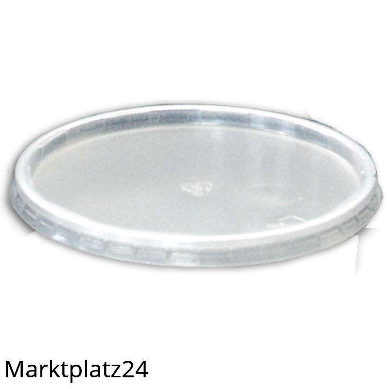 Deckel PP für Verpackungsbecher, Ã˜70mm, klar, 20x50 St/Krt. - Marktplatz24