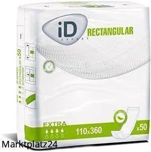iD Expert Rectangular Pad, 36x11cm, Insert, grün, 4x50 St/Krt. - Marktplatz24