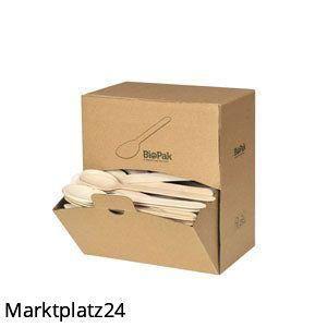 Löffel, 160mm, Holz, Natural, gewachst, 5x300 St/Krt. - Marktplatz24