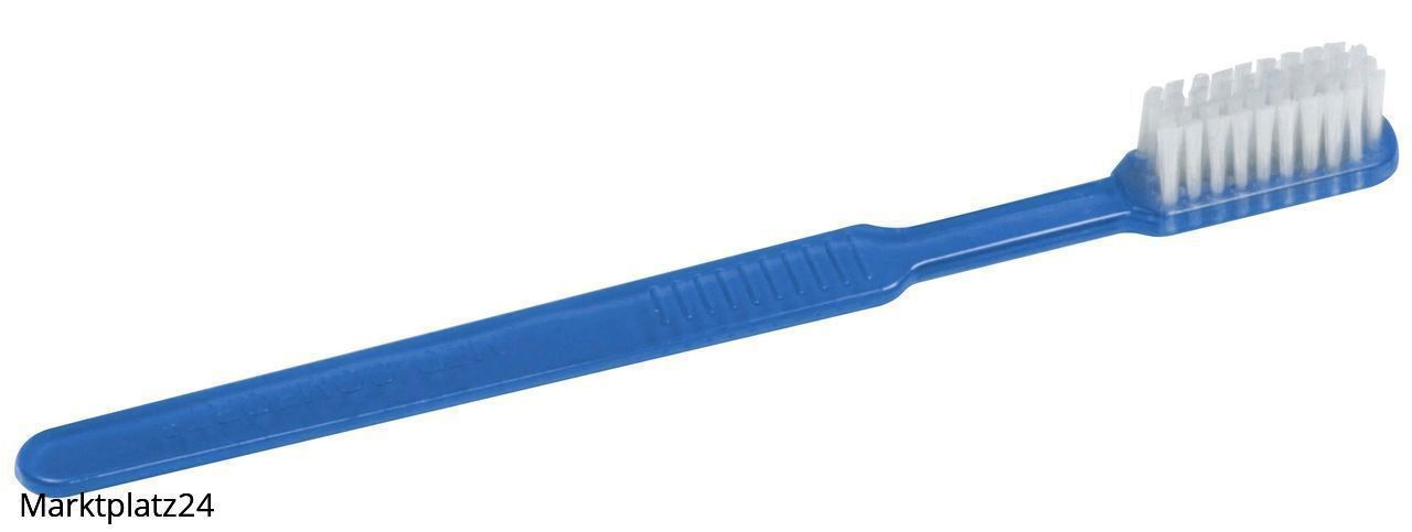 Med-Comfort Einmal Zahnbürsten mit Paste, blau, einzeln verpackt, 10x100 St/Krt. - Marktplatz24