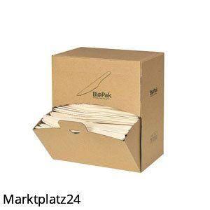 Messer, 165mm, Holz, Natural, gewachst, 5x400 St/Krt. - Marktplatz24