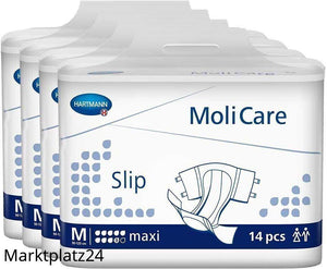 MoliCare Slip maxi, 9 Tropfen, Gr.M, 4x14 St/Krt. - Marktplatz24