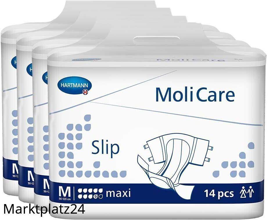 MoliCare Slip maxi, 9 Tropfen, Gr.M, 4x14 St/Krt. - Marktplatz24
