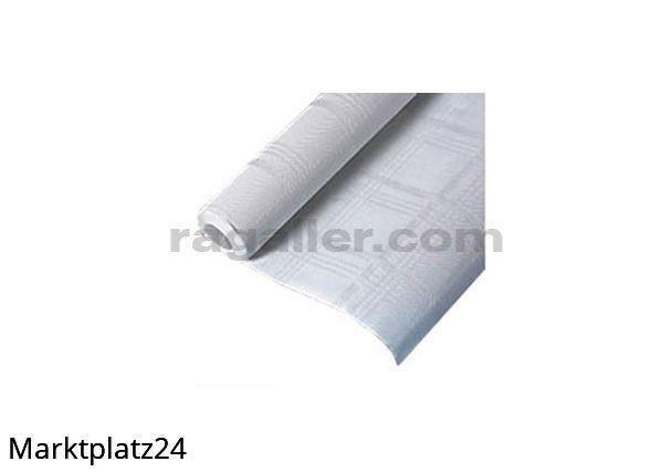 Papier-Tischtuchrollen, 120cmx50m, weiß, 6 Ro/Krt. - Marktplatz24